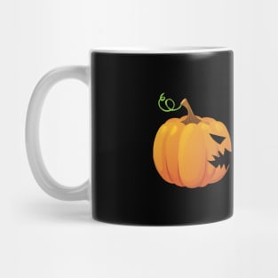 Pac man  parody - Halloween Pumpkin eating candy corn Mug